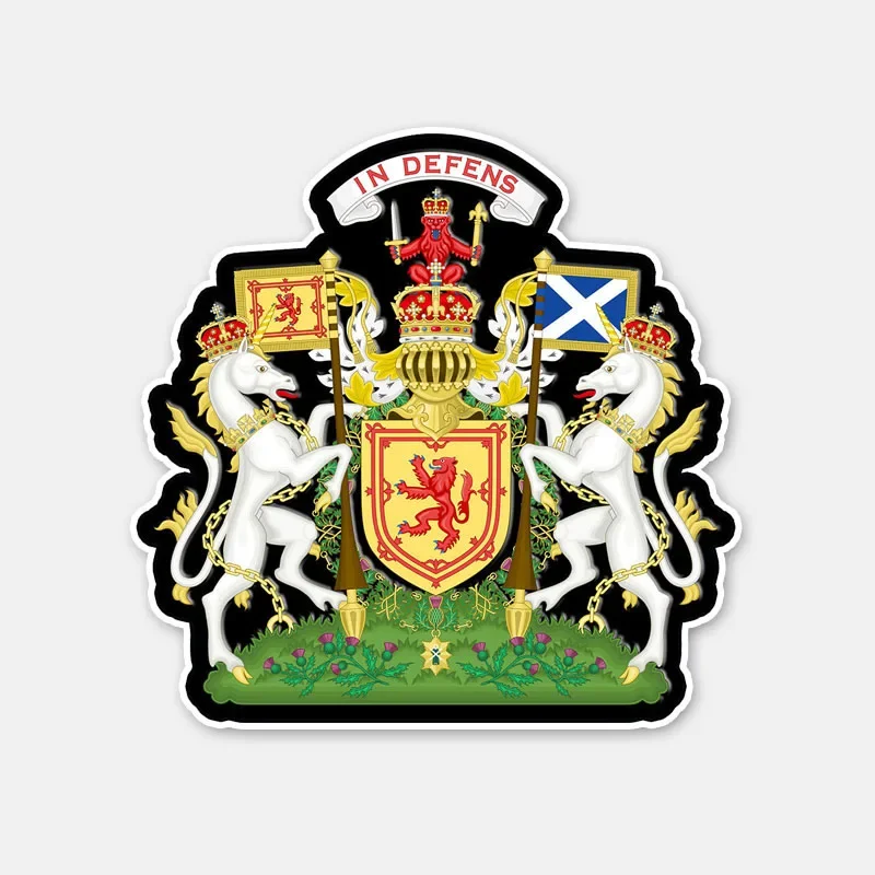 

Accessories SCOTLAND COAT OF ARMS Decal Motorcycle Helmet Car Sticker