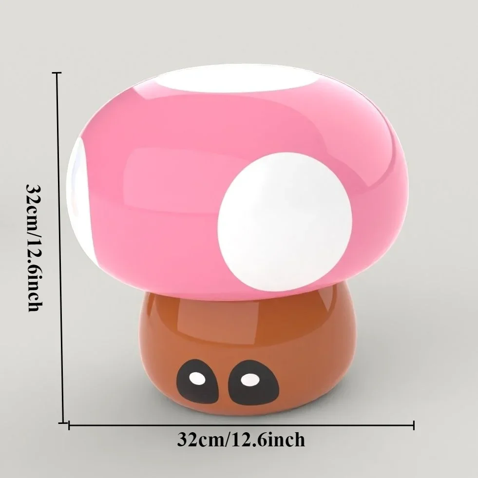 Nordic Creative Mushroom Stool Living Room Ornament Bedroom Bedside Balcony Coffee Table Side Shoe Changing Mushroom Ottomans