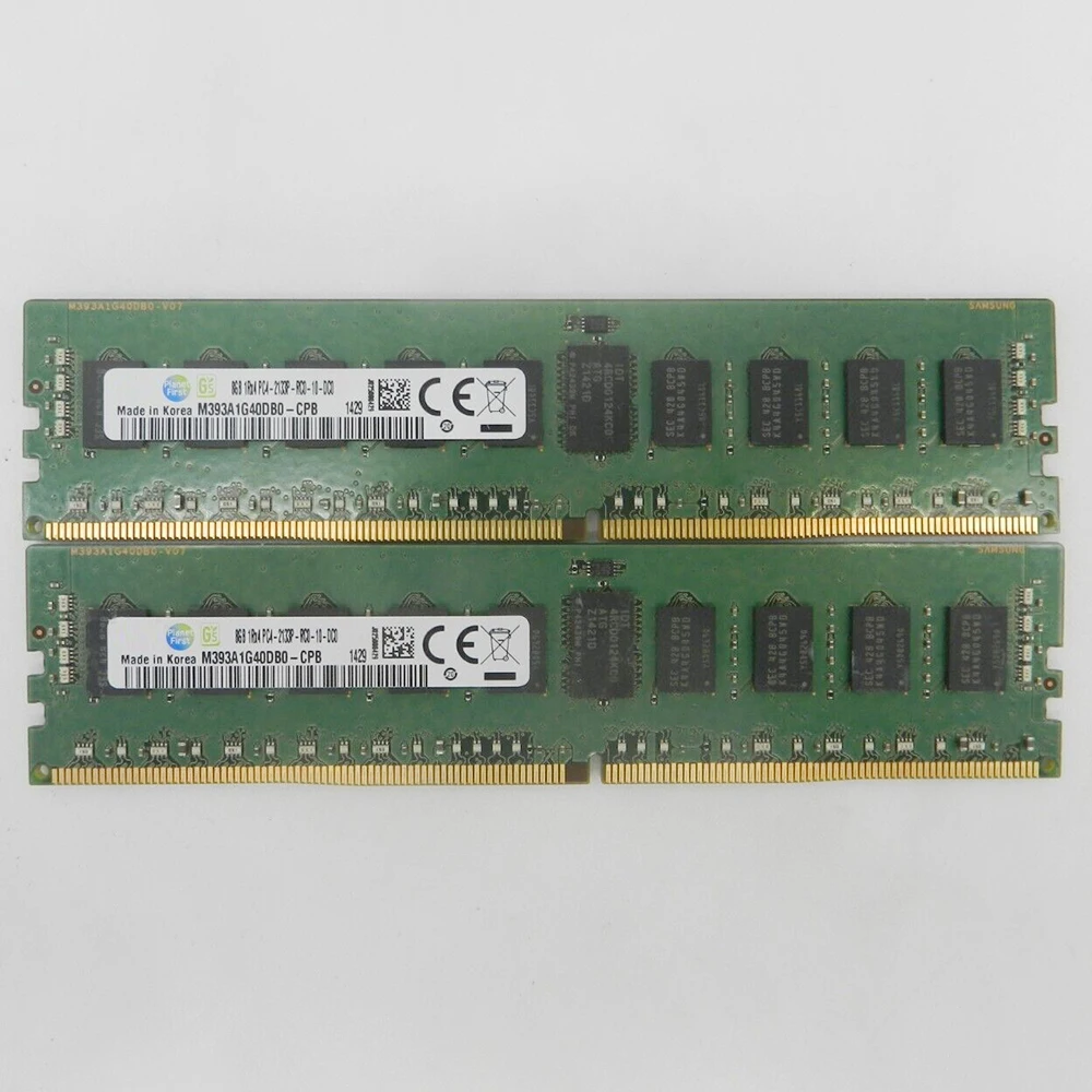 PC4-2133P-RC0 M393A1G40DB0-CPB 서버 메모리, 삼성 RAM 8GB 8GB 1RX4 DDR4 2133, 빠른 배송 하이 퀄리티, 1 개