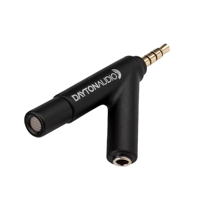 Dayton Audio iMM-6 iMM-6C iMM-6S Microfono di misurazione mobile Microfono di prova per iPhone Microfono di prova acustico portatile