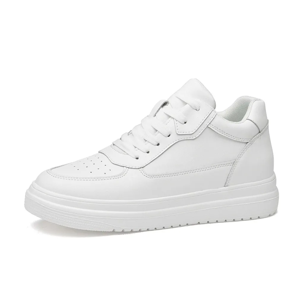 

2026 Luxury Elevator Shoes Men Women Sneakers Height Increasing Invisible 6 8 10CM Heighten Sports Man Taller Lift White Shoes