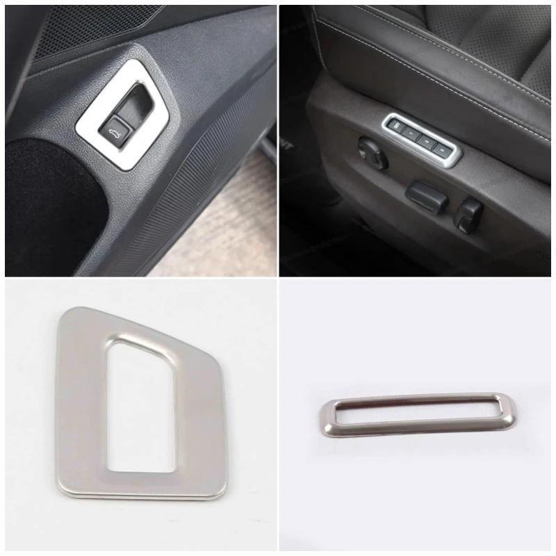 For Volkswagen VW Passat B8 Arteon CC 2017-2022 LHD  Interior Accessories Seat Adjustment Switch Tailgate Trunk Switch Cover
