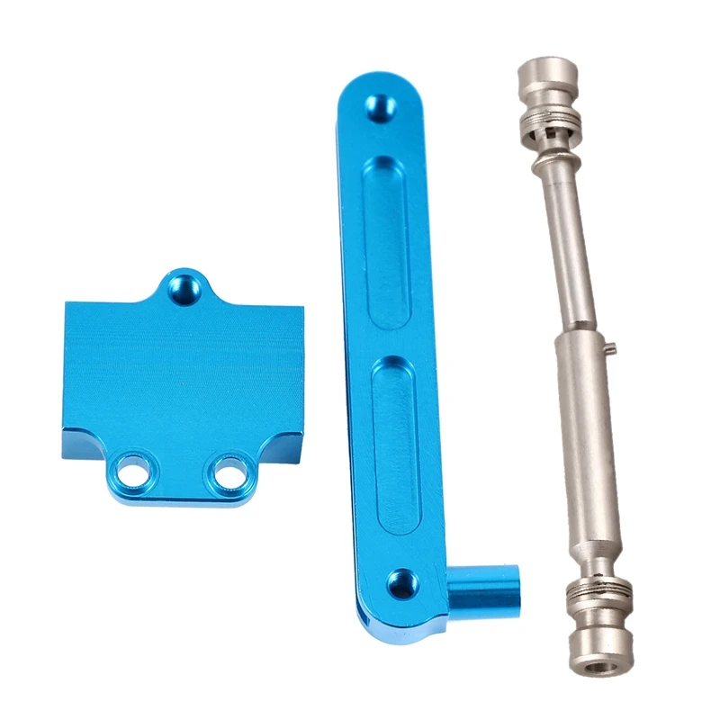 

X18A-металлический задний средний приводной вал для Fy-01/02/03/04/05 Wltoys 12428 12423 и металлический компонент рулевого управления, сервопривод рулевого управления