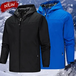 Jacket Men Windproof  Military Windbreaker Hooded Casual Coat Spring Autumn Male Clothing Windproof Hiking Outwear Fashion