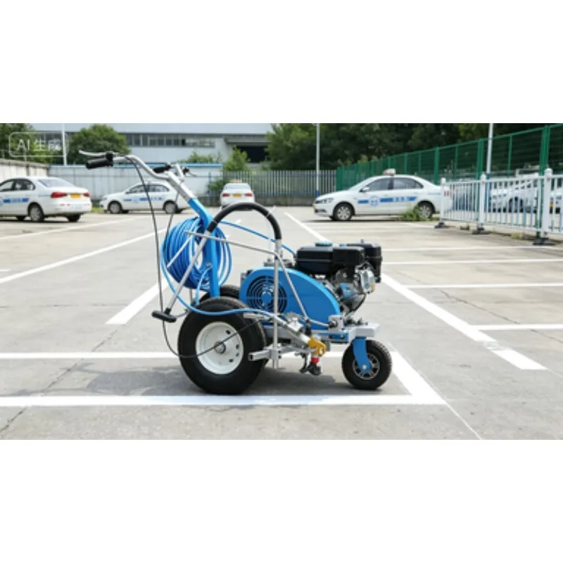 Versatile pavement marking machine automatic spray paint machine driveway reflective marker