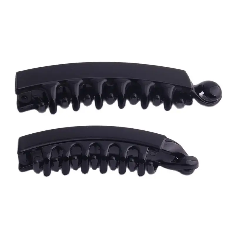 1 قطعة البلاستيك الشعر مخالب دبوس الشعر الموز مقاطع الشعر النساء دش الشعر مخالب ذيل حصان كليب موضة باريت غطاء الرأس 8/10/13 سنتيمتر