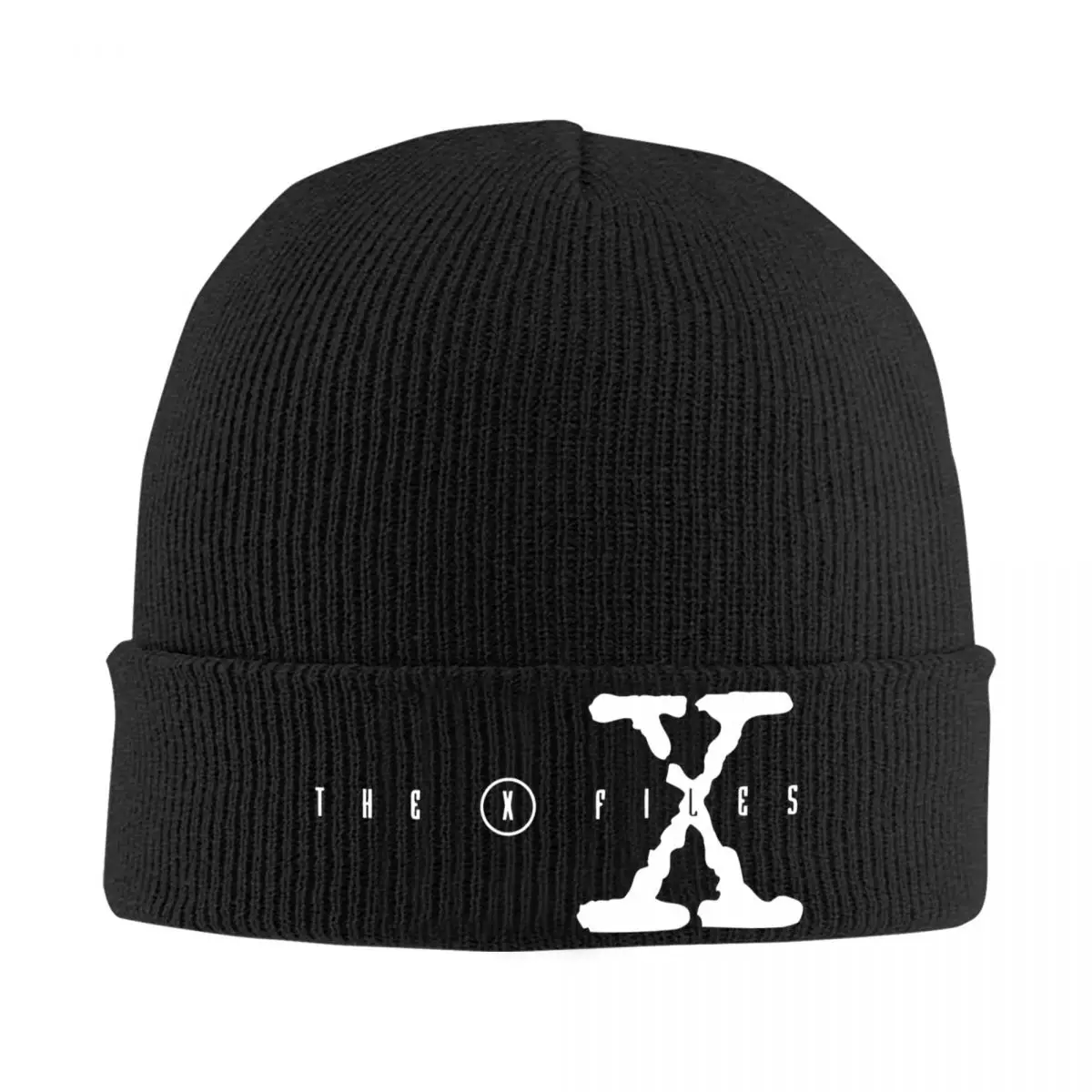 The X Files Scully Mulder Ufo Aliens TV Bonnet Hats Beanie Hats Design Knit Hat Spring Trendy Female Male Kpop Head Wrap Cap