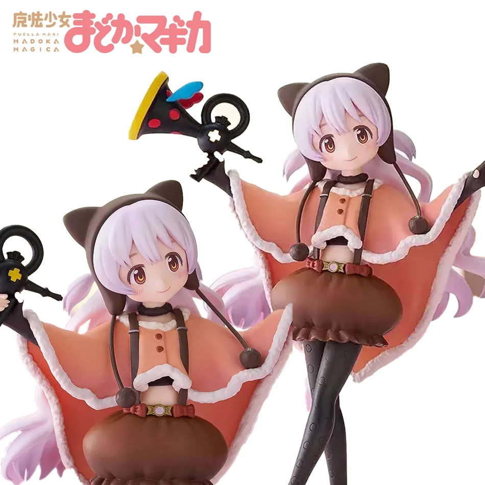 Figura de Anime de 16 cm de Puella Magi Madoka Magica, Madoka Nagisa, Bruja Kyubey, Estatua de PVC, Modelo Coleccionable, Regalo para Fans