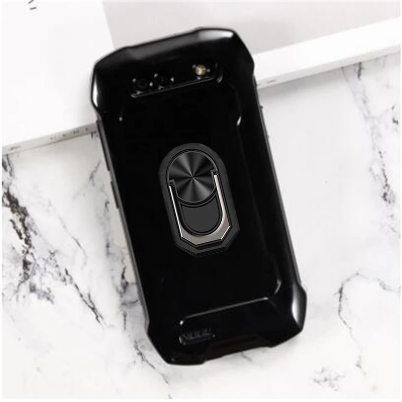 For Cubot KingKong Mini 2 Back Finger Ring Soft TPU Silicone Case On Cubot King Kong Mini3 Mini2 2 2Pro Bracket Phone Cover