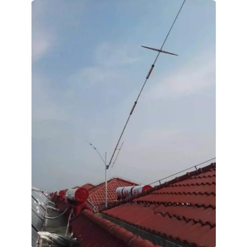 High-Efficiency Short-Wave Antenna 750V Positive V, 5-Band Low-Noise,With Excellent Performance