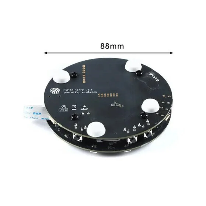 Imagem -03 - Módulo Wireless Voice Development Board Wifi Multi-microfone Esp32-korvo Esp32 ai Esp32-wrover-e