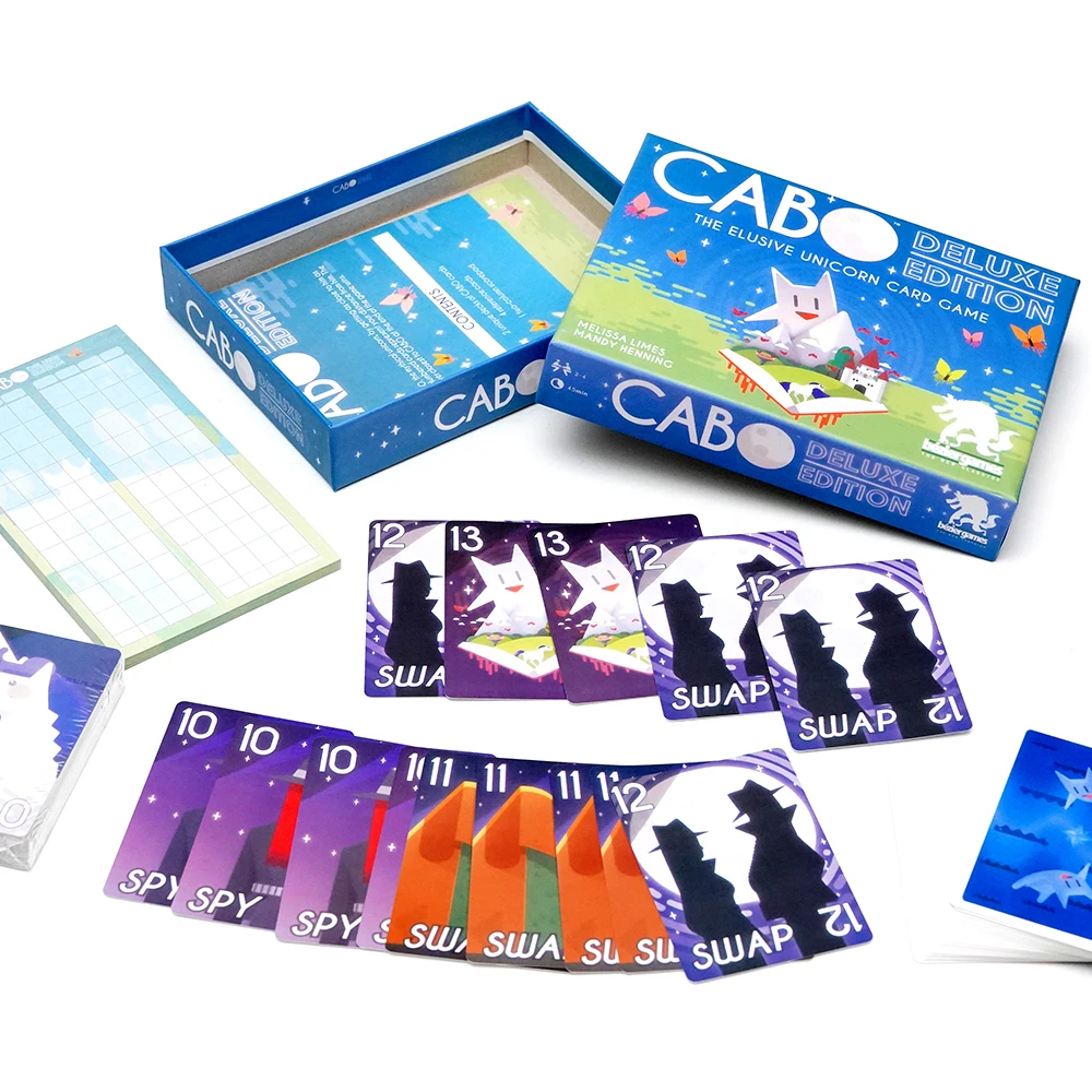 Das elusive Unicorn-Kartenspiel, Familienspaß, Strategie-Brettspiele für Kinder, Erwachsene und Jugendliche, Partyspiel mit Fantasy-Thema und Magie