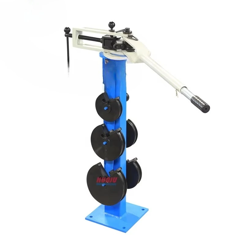 

Portable low carbon steel aluminum copper tube roll bending machine