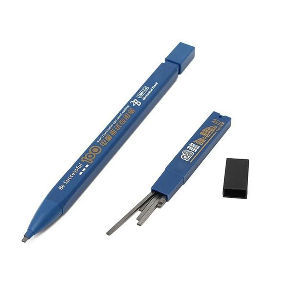 

Portable Drafting Mechanical Pencil with Lead Refill Set Automatic Drawing Pencil Stationery(Random Color)