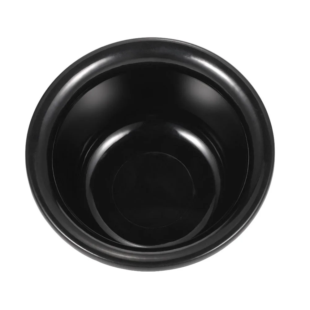 Rasierseifenschale aus Kunststoff, langlebig, Rasierbecher, harte Chip-Risspause, traditionelle Rasur, elegante, reichhaltige Schaumnadeln unten