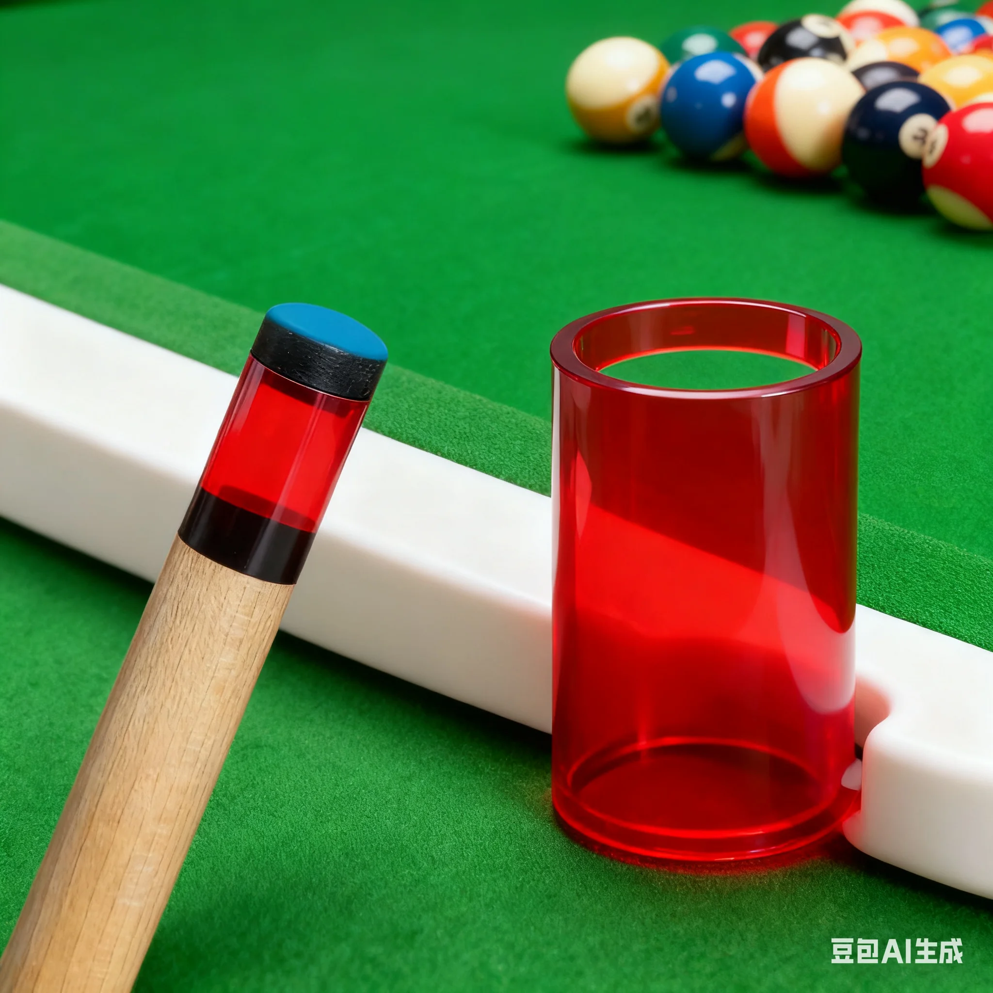 

Solid Transparent Billiard Cue Ferrule - Replacement Ferrule For Pool & Snooker Cues Transparent Cue Tip Ferrule Accessory