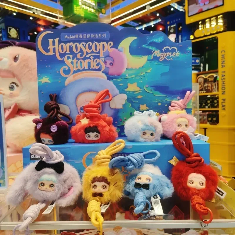 

Новая серия Maymei the Zodiac Tales, плюшевая слепая коробка, милая плюшевая кукла, экшн-фигурка, сумка, орнамент, игрушка-сюрприз, подарок