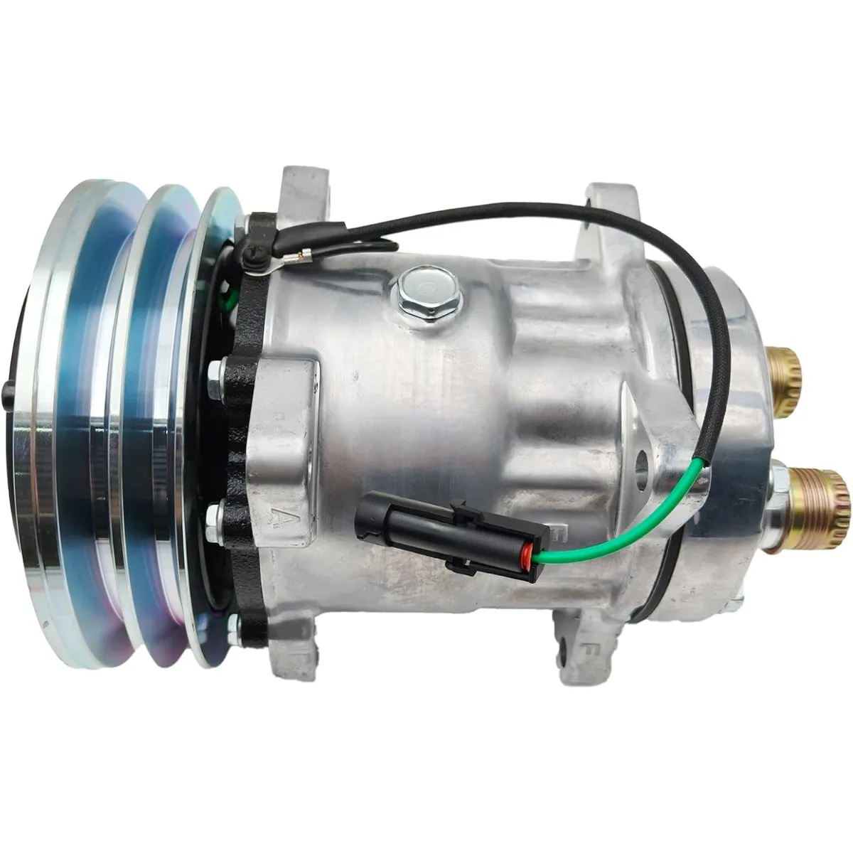 

24V A/C Compressor SD7H15 86983967 For New Holland Loader LW130.B W110TC W110 LW110.B W130