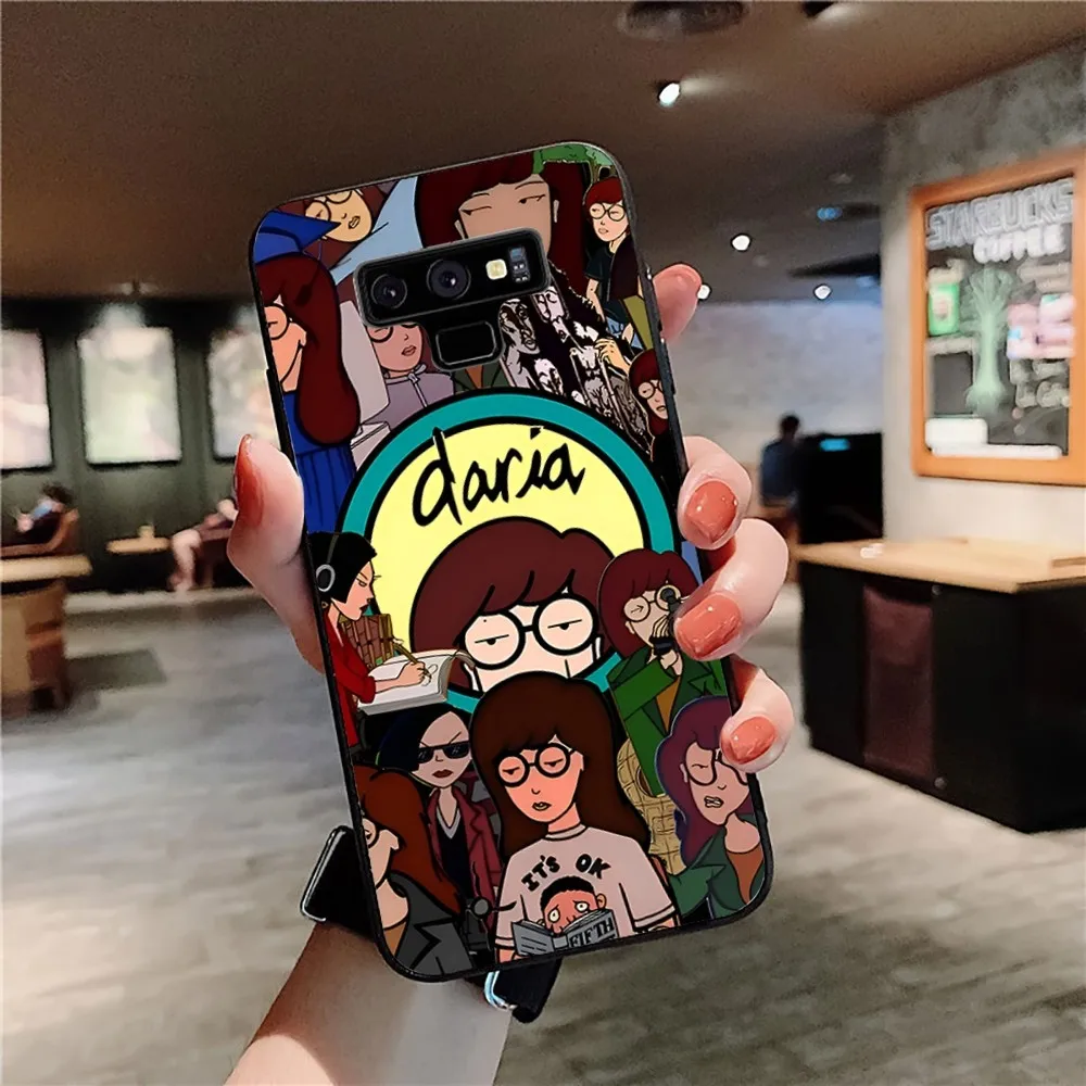 Cartoon D-Daria Phone Case For Samsung Note 8 9 10 20 pro plus lite M 10 11 20 30 21 31 51 A 21 22 42 02 03