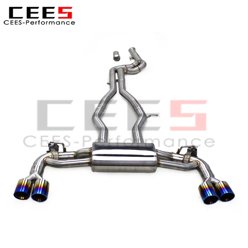 

cees Tuning Exhaust Pipes for BMW Z4 G29 3.0T 2019-2024 High Performance Stainless Steel Exhaust System Valvetronic Assembly