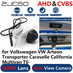 ZJCGO AHD 1080P Kamera cofania do Volkswagen VW Arteon Transporter Caravelle California Multivan T6