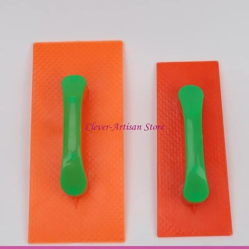 E06B البلاستيك تقديم التركيب مقبض التجصيص معطف فوقي تعويم مجرفة هيكل ملعقة خرسانية أداة 14.5x31.5/11x27.8cm