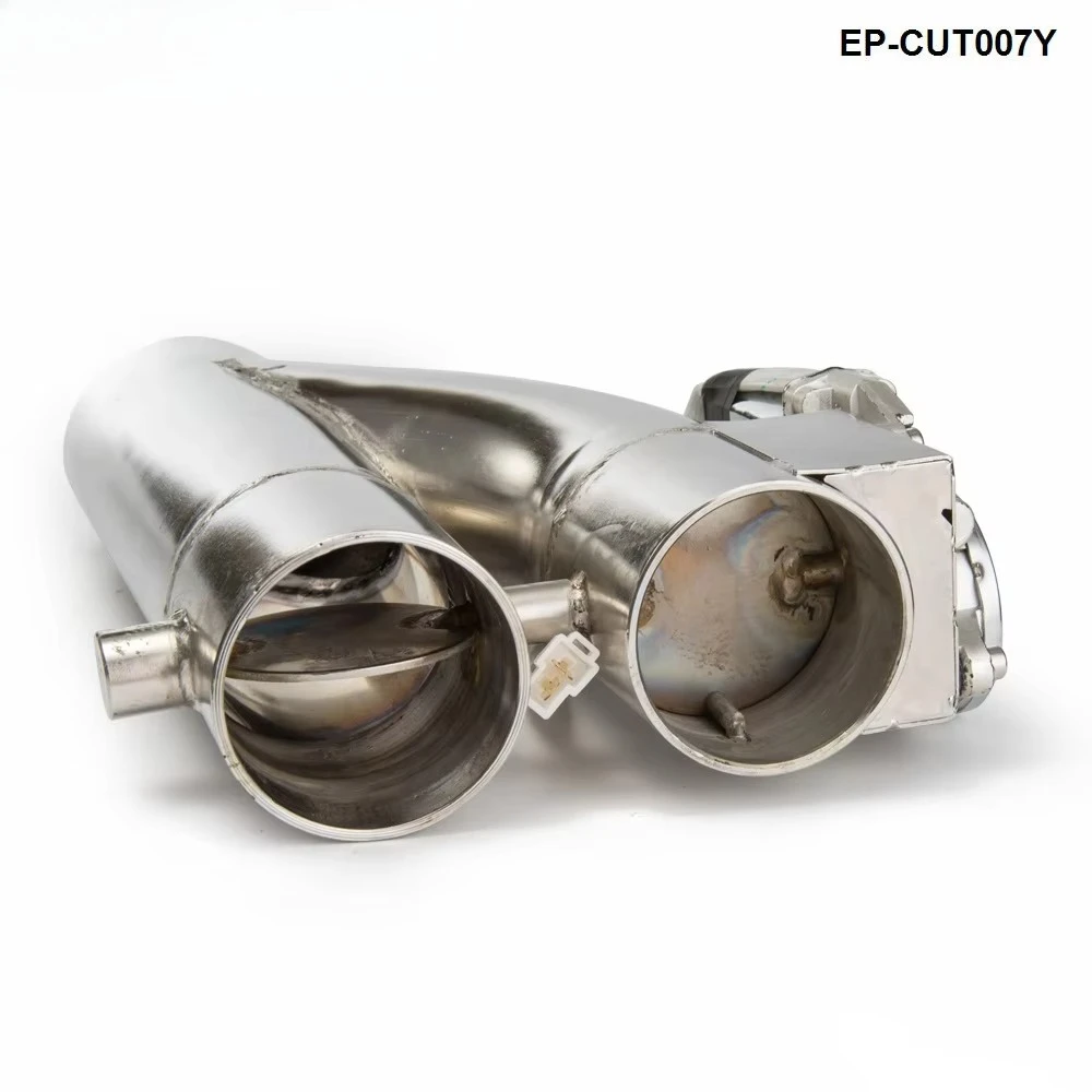 منتج حاصل على براءة اختراع 2 " / 2.25" / 2.5 " / 3" انقطاع أنبوب العادم الكهربائي قطع إلكترونية مجموعة التحكم عن بعد ذات الصمام المزدوج EP-CUT007Y #3