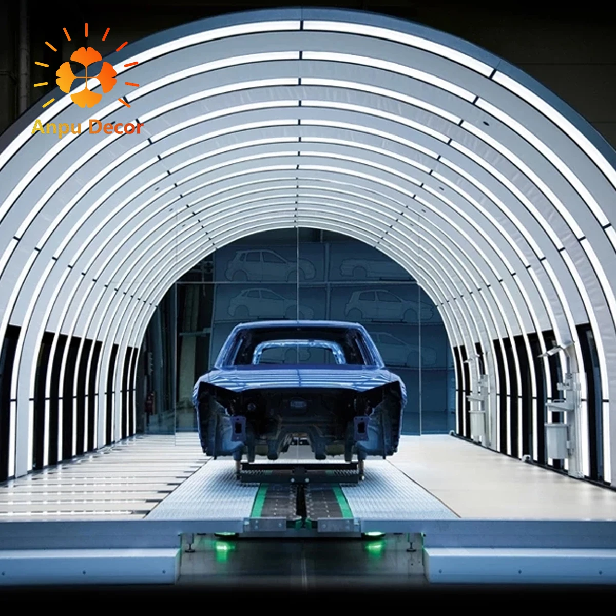 أضواء ورشة عمل السيارات Led فحص ضوء السيارة بالتفصيل ضوء نفق Led وصالة عرض السيارات SGE1009B