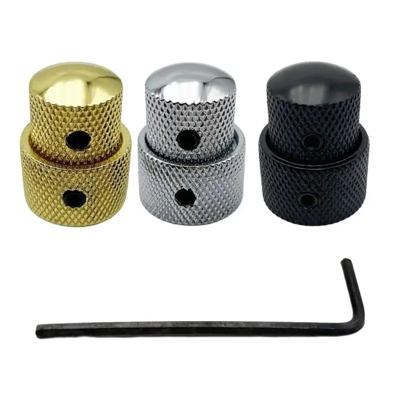 652F Universal Electric Instrument Volumes Knob Double Metal Layer Delivering Reliable Performances And Modern Aesthetic