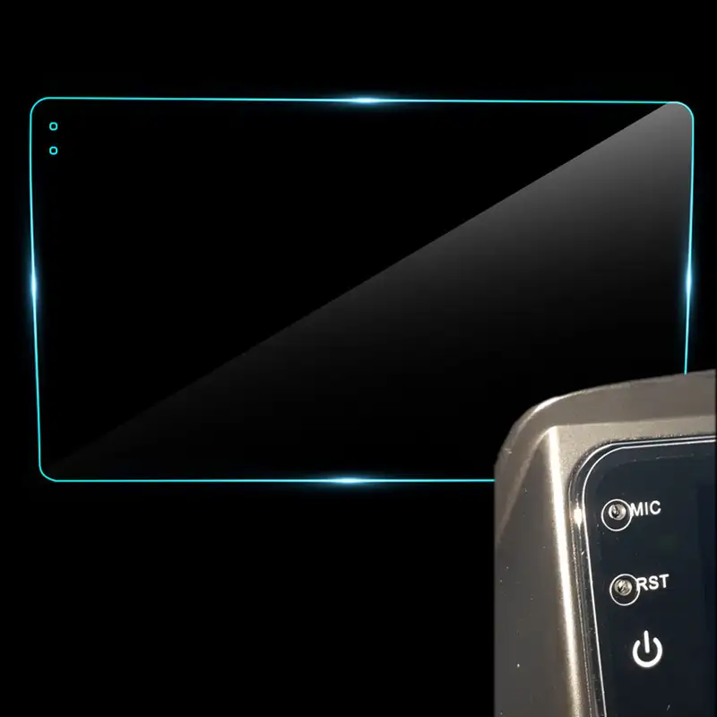 229*129*217 Car Tempered Glass Protective Film Sticker For 9 10 Inch Radio Stereo DVD Touch Full LCD Screen for TEYES CC2 CC3 - Image 3