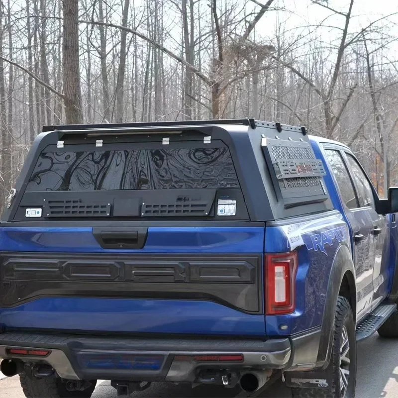 

High Quality Hot Selling Custom 4x4 Waterproof Steel Pickup Hardtop Topper Truck Canopy Tacoma pickup canopy