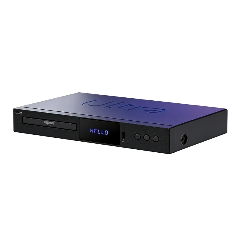 4K Ultra HD Blu-ray DVD Player 3D Video Disc Player Support DTS HDMI Output USB Media Playback Home Disc Player