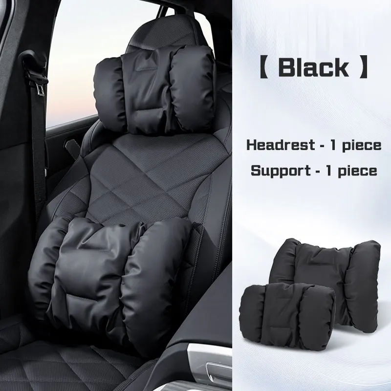 

For Audi S Line A1 A3 A4 A5 A6 A7 S3 S4 S5 S6 S7 Q3 Q4 Q5 Q7 Q8 Luxury Car Headrest Pillow Lumbar Support Comfort Soft Leather