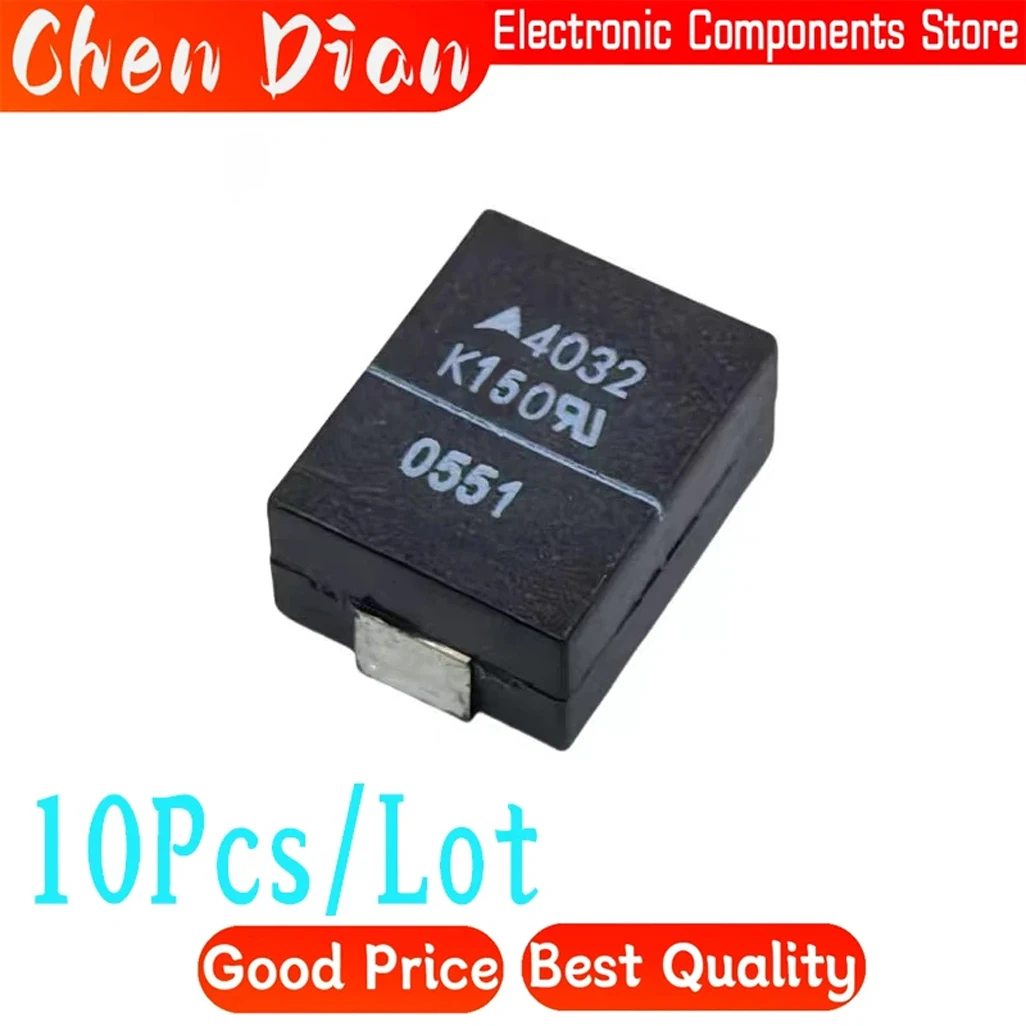 

10Pcs CU4032K150G2 VARISTOR 216V 1.2KA 4032 IC Chip