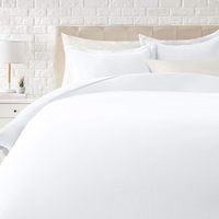 3pcs Brushed Solid Color Duvet Cover, duvet cover*1+Pillowcases*2, Polyester Fabric, All Season Bedding