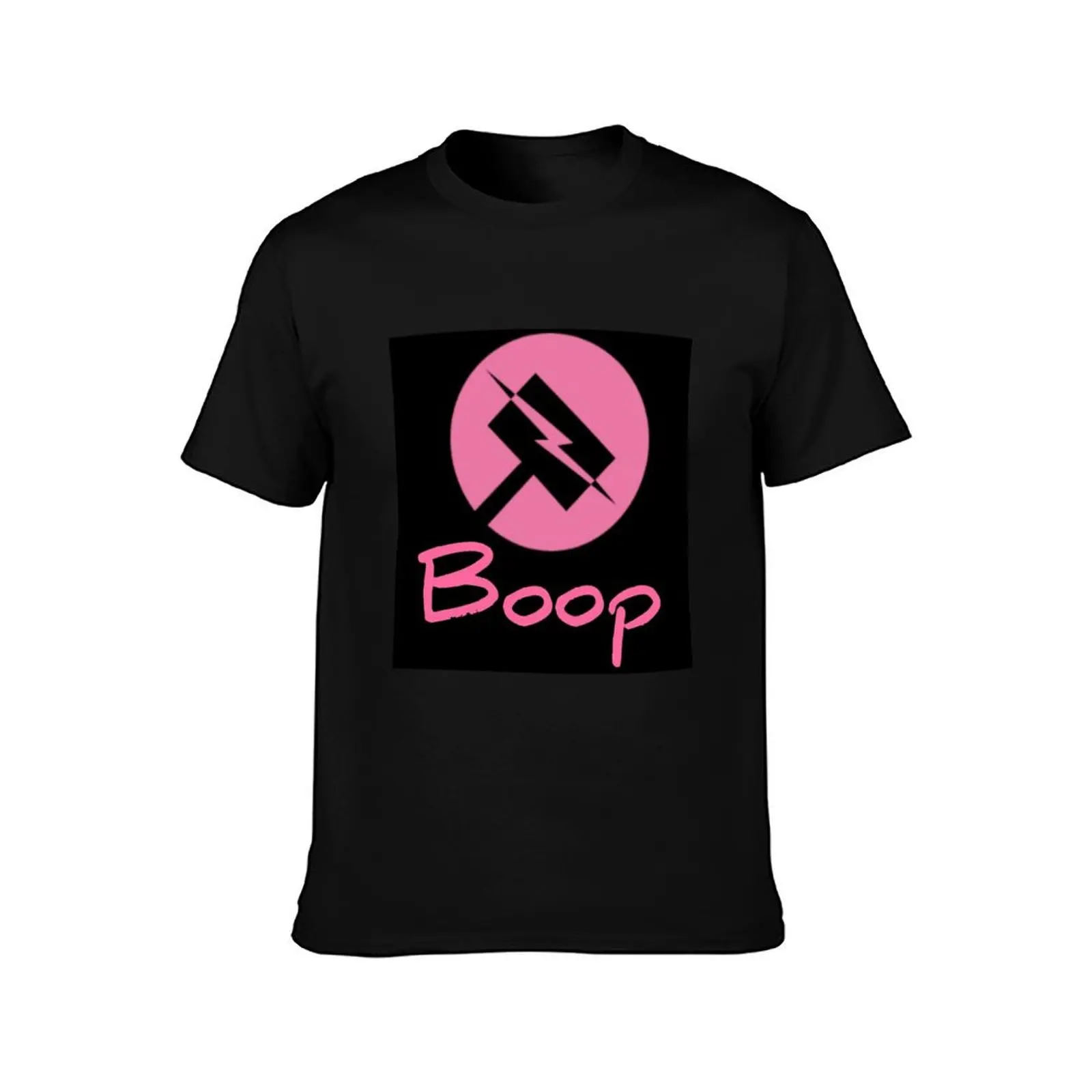 Nora Emblem Boop! T-Shirt Big Size Short Sleeve Casual Top T-Shirt
