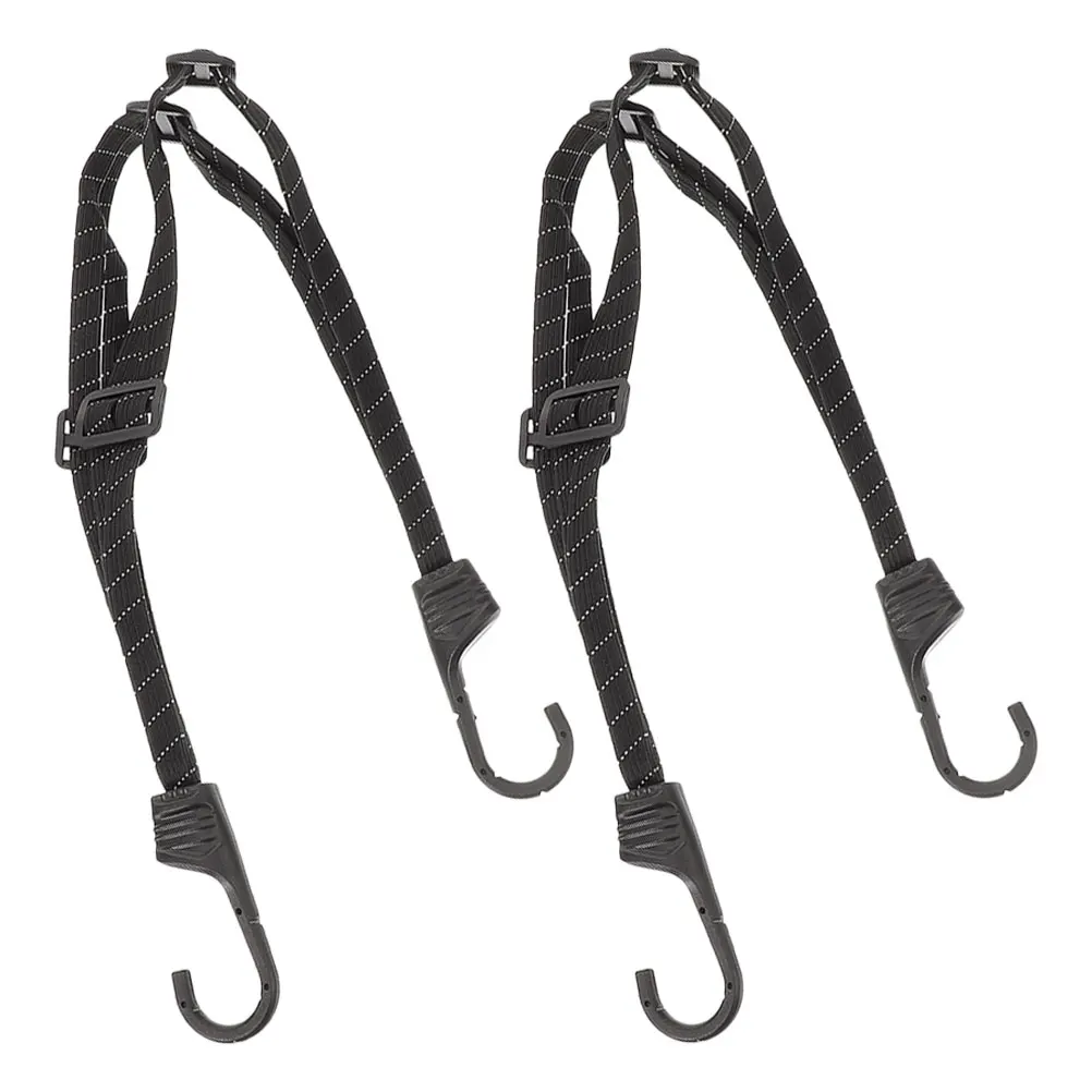 

2pcs Luggage Straps Motorcycle Elastic Bungee Cords Bike Carrier Bands Rubber Nets AccessoriesHelmet Secure Travel Gear luggage