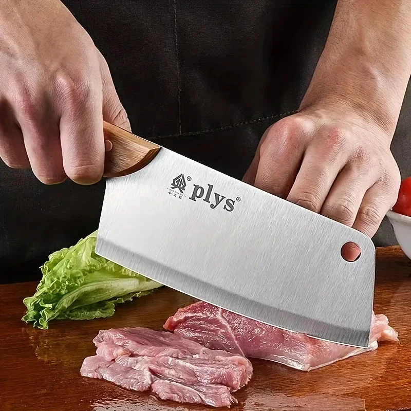Seiko all-steel integrated knife with knife set - high-end kitchen knife - Gradual new fruit knife, sharp fruit - meat knife