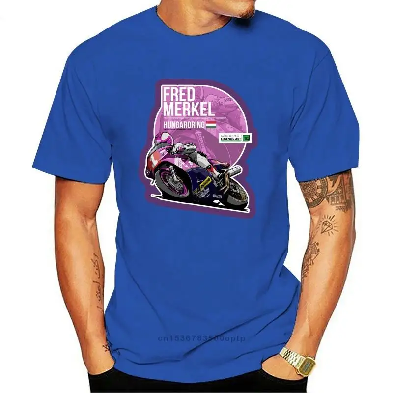 

New Men t-shirt Fred Merkel 1989 Hungaroring by evandeciren tshirt Women t shirt