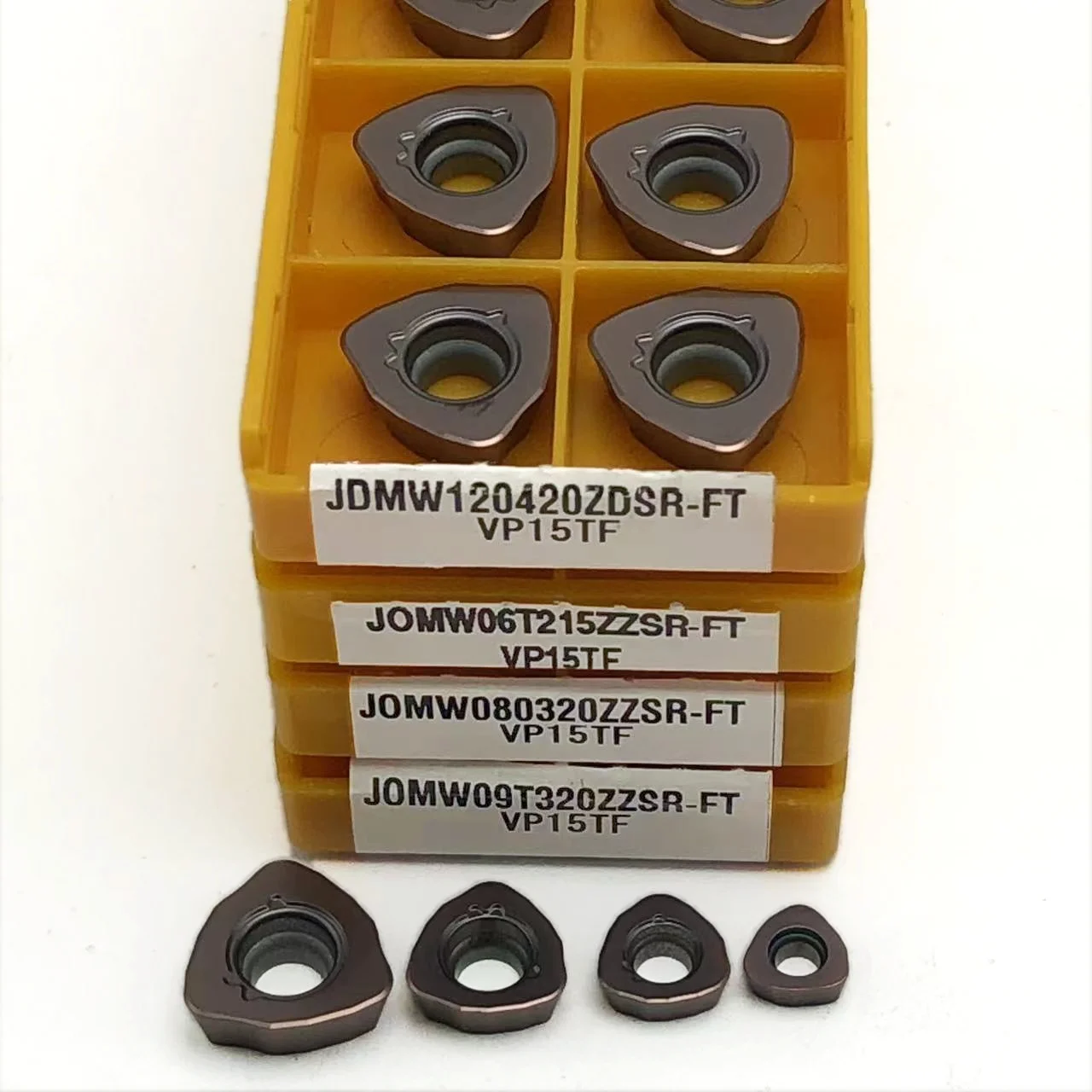10SZT JOMW080320 06T215 09T320 JDMW120420Płytki węglikowe VP15TF Frez czołowy AJX Narzędzia do obróbki CNC Super szybkie narzędzie frezarskie