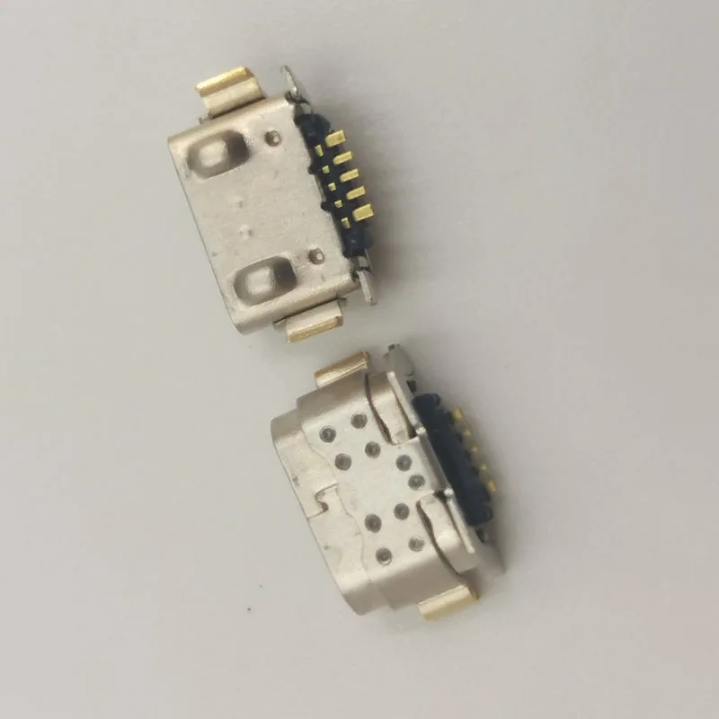 100pcs Micro USB Charging Connector Socket For Huawei 5A G9/P9 Lite/Play 6/Enjoy 6S 6C Y6 II CAM-L23 Y6-2 Y6II Charger Dock Port