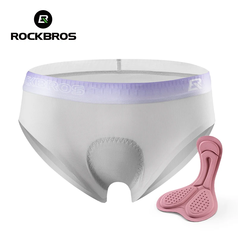 

ROCKBROS велосипедные шорты с мягкой подкладкой, дышащие, спортивные, противоударные, удобное нижнее белье для велоспорта, толстые велосипедные шорты для фитнеса, замша