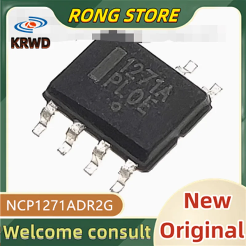 

5PCS 1271A New Original Chip IC NCP1271ADR2G NCP1271ADR NCP1271 SOP-8