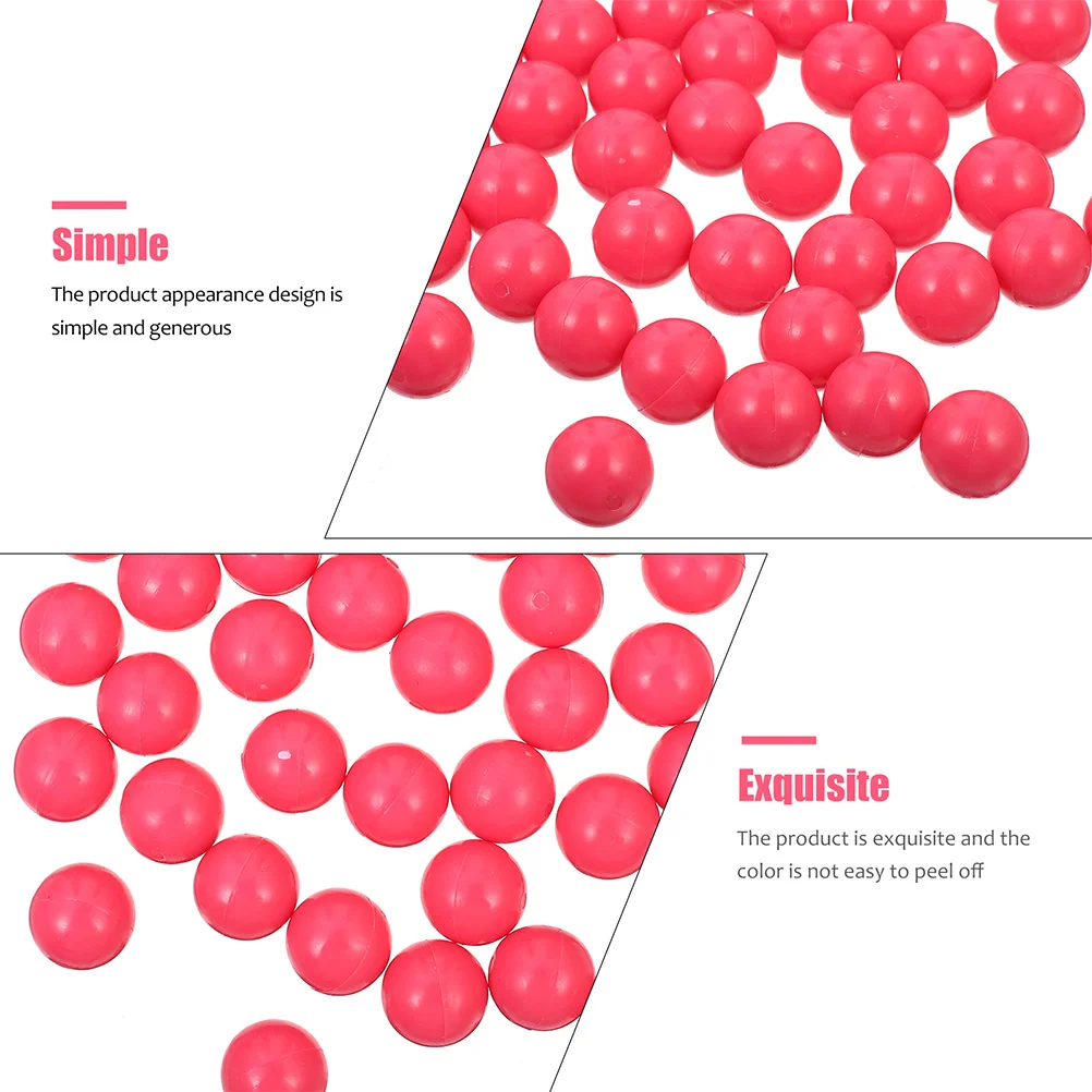 100 قطعة من كرات العد البلاستيكية الملونة المقاومة للسحق للأطفال أنشطة الرياضيات في إمكانية التعلم المبكر