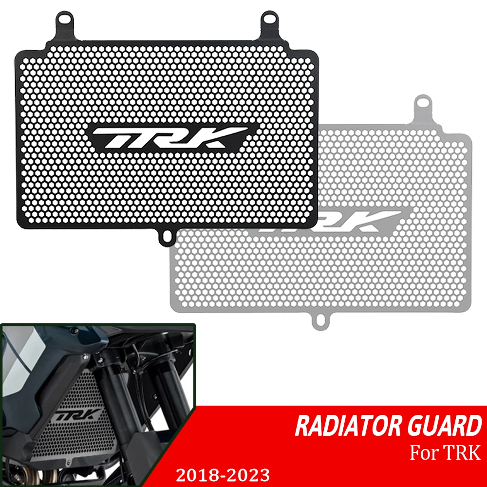 

For Benelli TRK502 X TRK552 TRK552X TRK702 TRK702X 2018-2026 Motorcycle Radiator Grille Cover Guard Protection Protector Grill
