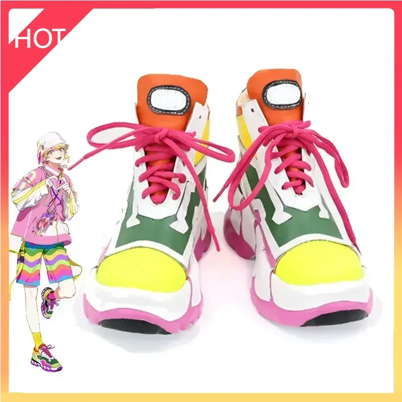 

Game Paradox Live Misuji Kantaro Cosplay Shoes PU Leather Shoes Halloween Carnival Boots Cosplay Prop Custom Made