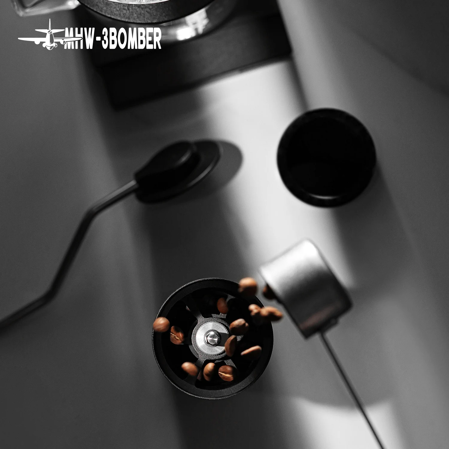 MHW-3BOMBER R3 Pro 업그레이드 수동 커피 그라인더 0.015mm/클릭 코니컬... - 2