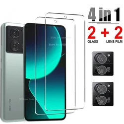 2+2 Tempered Glass For Xiaomi 13T 13 12 lite 11T 12T Pro 11 lite5G 9T10T Screen Protector For Xiaomi 13T Pro Protective Glass