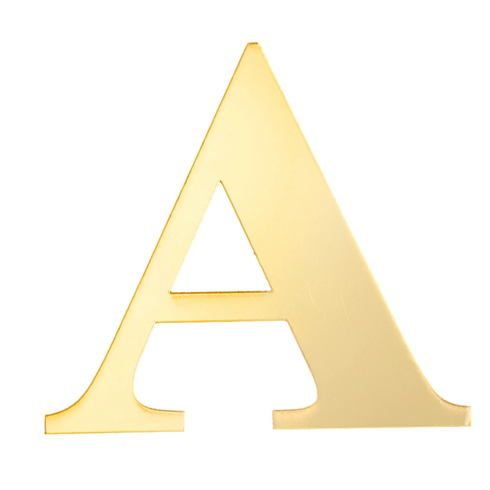 Acrylic Mirror Wall Sticker DIY English Letters Home Decoration Living Room Party Decor Self-adhesive 26 Alphabet Stickers