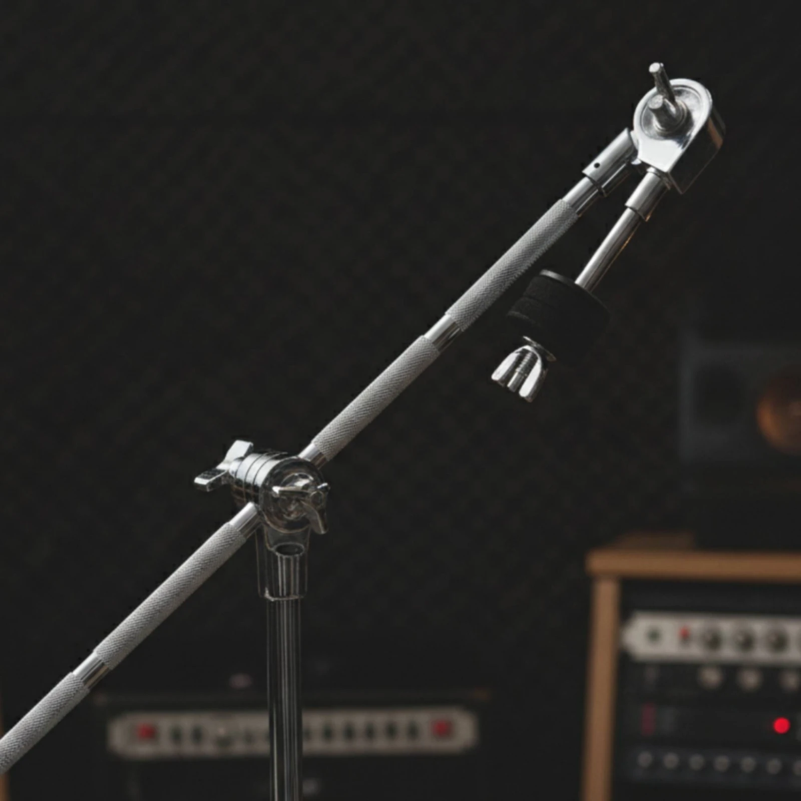 Cymbal Extension Arm Arm with Clamp Heavy-Duty Cymbal Holder with Attachment Clamp Hardware Secure Space-Saving for Drummers